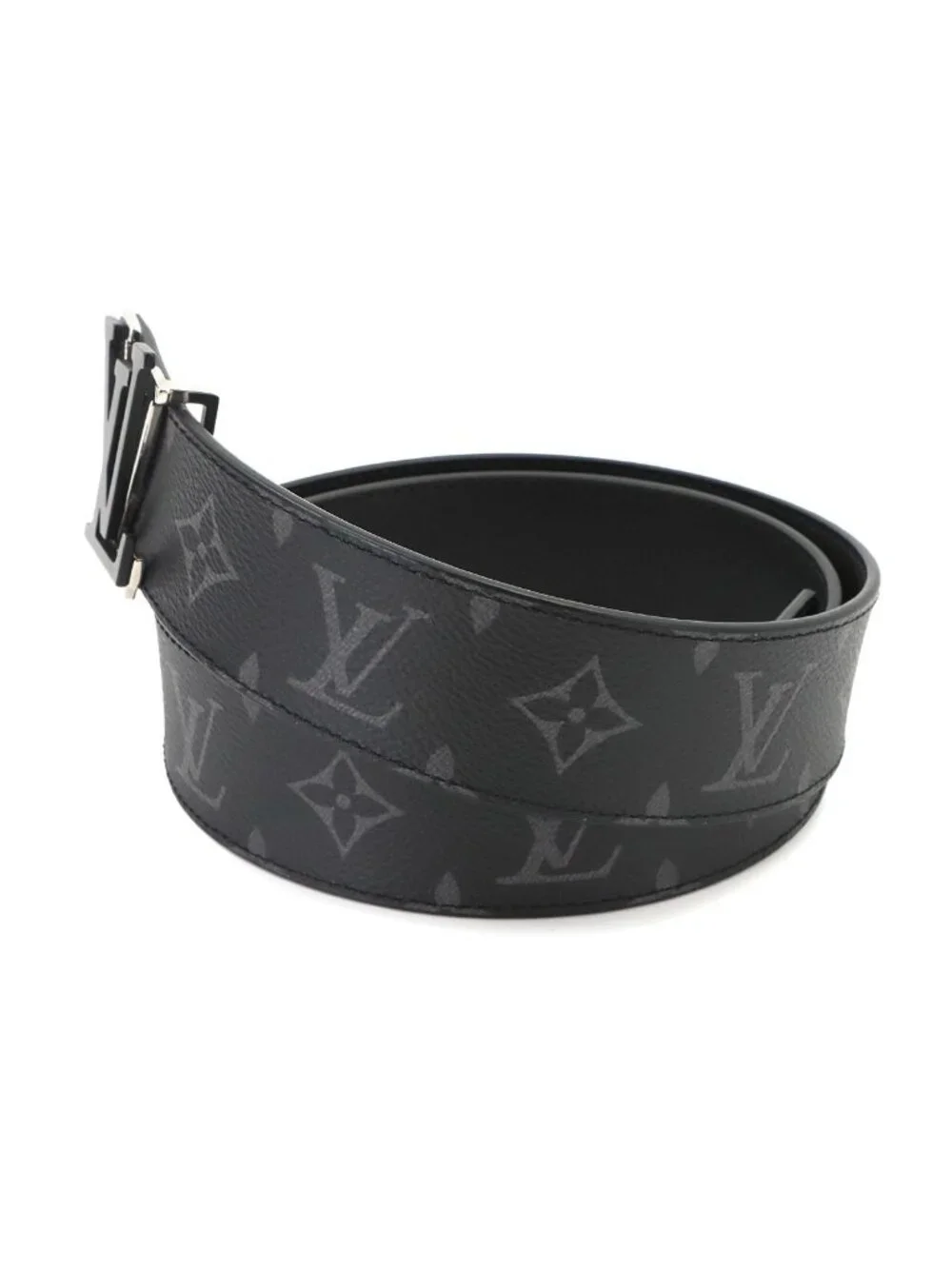 Louis Vuitton Monogram Eclipse LV Shake 40 Reversible Belt 90/36